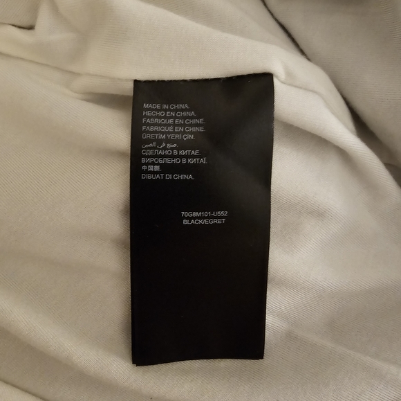 BEBE Vintage Slimming Black White Cap Sleeve Color Block Dress, Size Medium - Picture 6 of 6